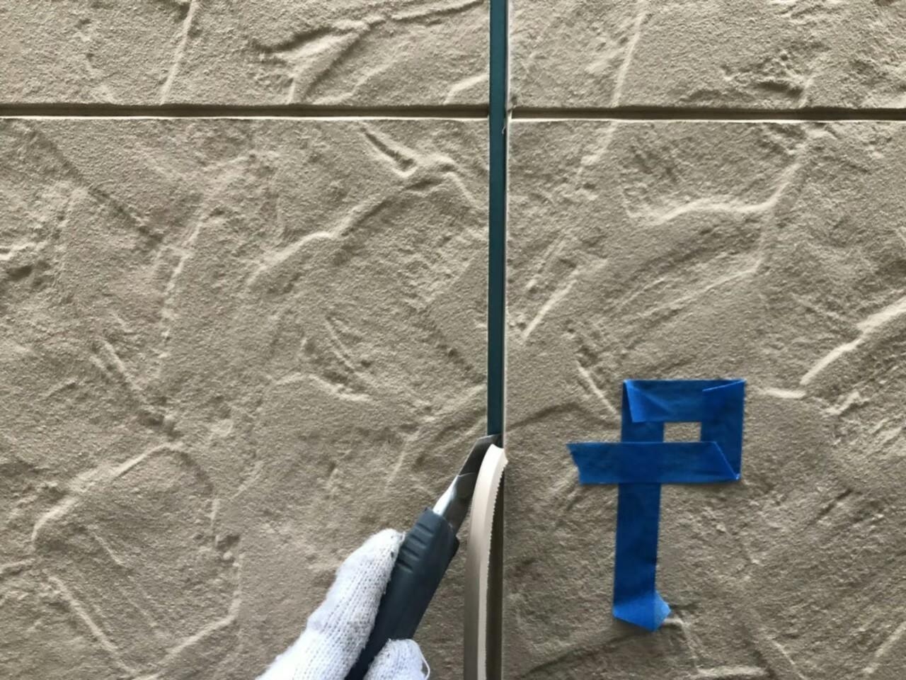 東京都府中市　外壁塗装工事　コーキング工事をするタイミングと工事が必要なサイン