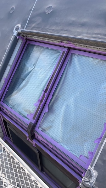 天窓とベランダドレンのシーリング処理を行いました！｜東京都調布市