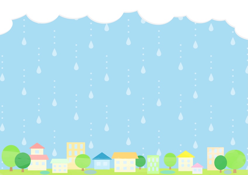 外壁塗装は梅雨時期でもできる？